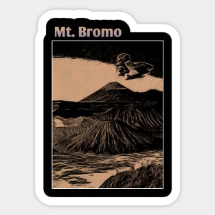 Bromo Sticker